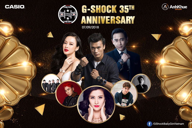 Mua Casio, nhận ngay vé xem đại nhạc hội G-Shock 35th Anniversary - 1