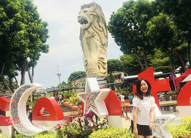 Tới Singapore nhất định phải ghé thăm công viên sư tử biển Merlion Park - 2