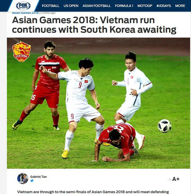 U23 VN hạ Syria chấn động ASIAD: Kênh truyền hình nổi tiếng ngả mũ &#34;vua hiệp phụ&#34; - 4