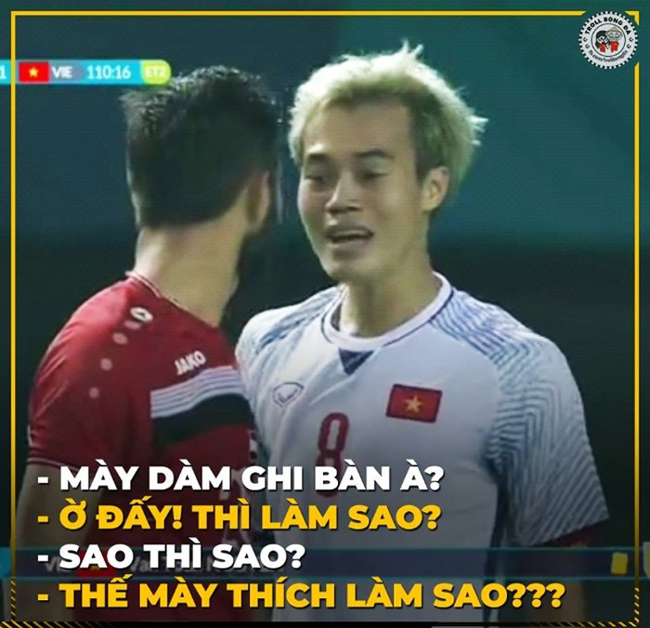 Một tình huống khác "hổ báo" của Văn Toàn.