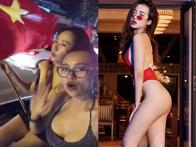 Giải trí - 3 nữ DJ xuống phố mừng chiến thắng của U23 VN là ai?