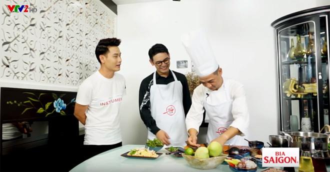 Tiko Tiến Công, Sơn Ngọc Minh trổ tài nấu ăn cùng Master Chef Phạm Tuấn Hải - 5