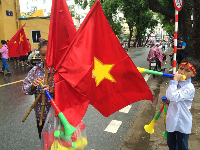 Hà Nội, TP.HCM ngập sắc đỏ trước trận bán kết lịch sử U23 Việt Nam - U23 Hàn Quốc - 22