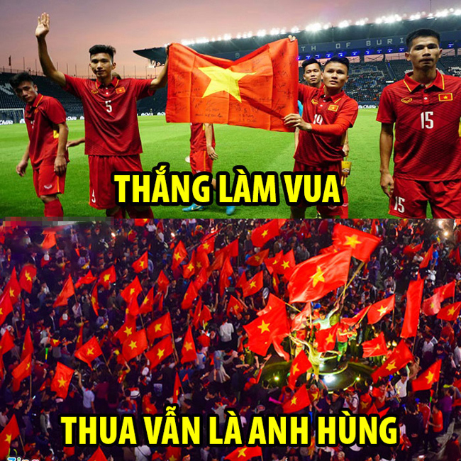 Cho dù thua trận nhưng các cầu thủ U23 Việt Nam đã là &#34;anh hùng&#34; trong lòng người hâm mộ nước nhà.