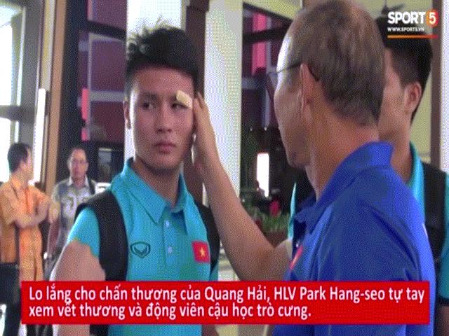 Bạn trẻ - Cuộc sống - Thầy trò Park Hang Seo và những khoảnh khắc siêu dễ thương