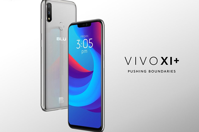 BLU Vivo XI+ trình làng chạy Android Pie, đẹp như iPhone X - 1