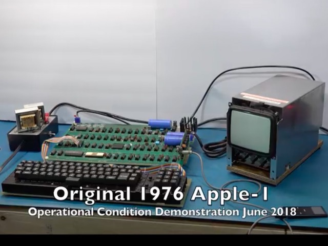 Apple ”hồi sinh” lại dòng máy tính Apple-1 đầu tiên