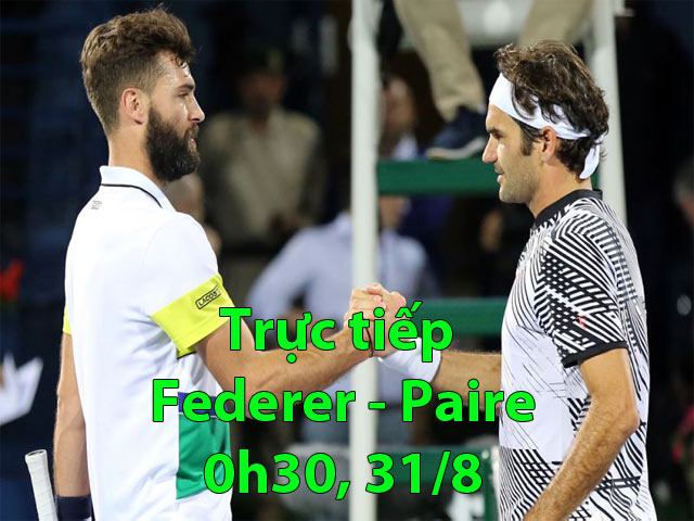 Thể thao - Chi tiết tennis Federer - Paire: Chiến thắng nhọc nhằn (KT)