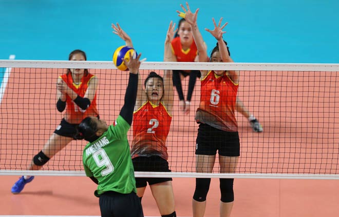 Bóng chuyền nữ VN &#34;đòi nợ&#34; Indonesia ở ASIAD: Dàn chân dài vỡ òa cảm xúc - 3