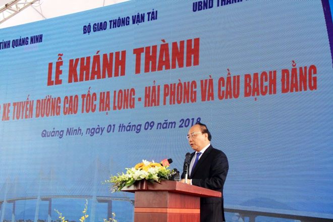 Cầu Bạch Đằng hơn 7.000 tỷ nối Quảng Ninh- Hải Phòng chính thức thông xe - 1