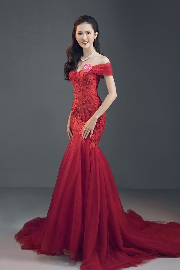 Thí sinh Hoa hậu Việt Nam 2018 tung ảnh dạ hội cực gợi cảm - 5