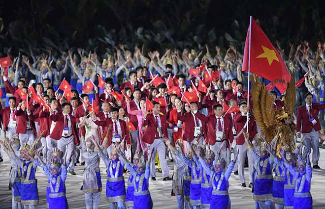 Bế mạc ASIAD 2018: Kết thúc rực rỡ, pháo hoa ngập trời - 9