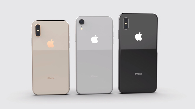 NÓNG: Xác nhận ngoại hình chuẩn của bộ ba iPhone X 2018 - 1