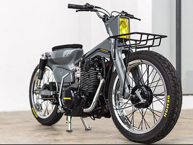 Thế giới xe - Honda C70 "Papa Evil" có sức mạnh tăng gấp gần 9 lần