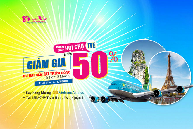 Giảm đến 50% chùm tour hội chợ ITE tại văn phòng Du Lịch Việt - 1