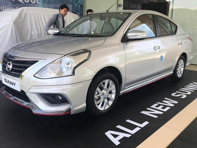 Nissan Sunny 2018 thế hệ mới bất ngờ xuất hiện tại Việt Nam