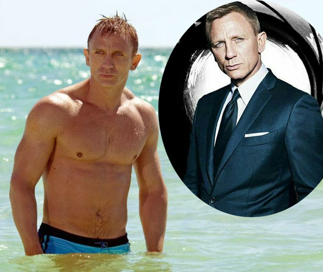 Daniel Craig vào vai điệp viên James Bond kể từ tập phim Casino Royale (Sòng Bài Hoàng Gia - 2006) và Quantum of Solace (Định Mức Khuây Khỏa - 2008). Trong cả hai phần phim này, Daniel Craig đều sở hữu điều kiện thể chất tuyệt vời và được khen ngợi.