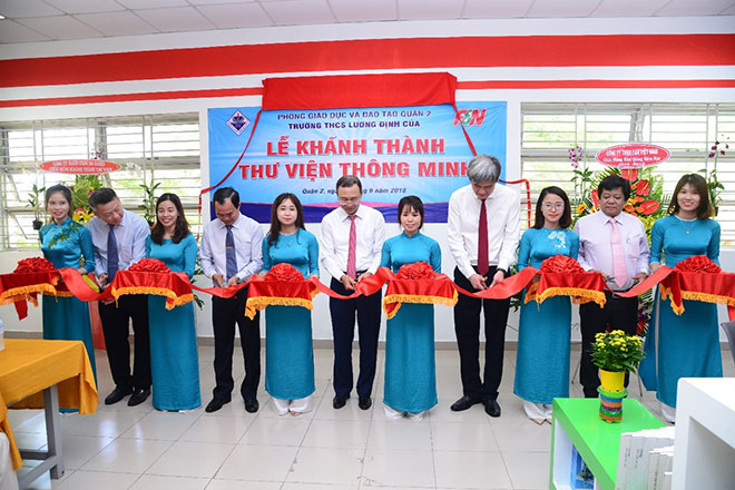 F&N Việt Nam nhân rộng dự án thư viện thông minh cho TP HCM - 1