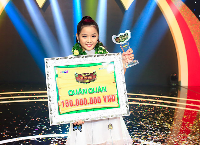 Cô bé 11 tuổi đăng quang “Tiếu lâm tứ trụ nhí”, nhận 150 triệu đồng - 3