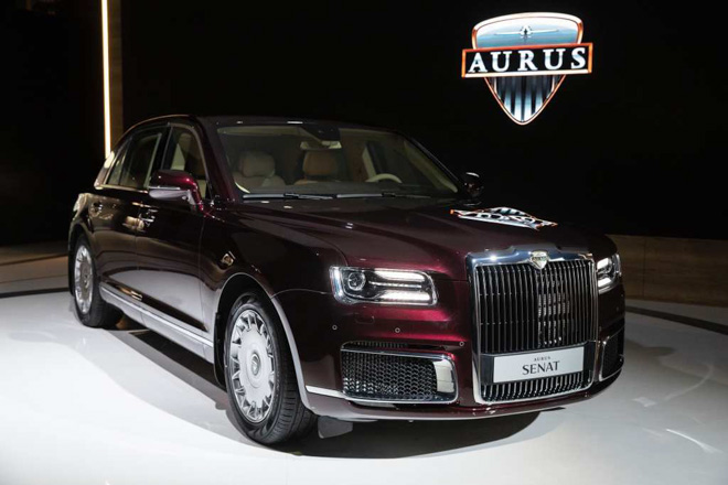 Ảnh thực tế Aurus Senat - &#34;Rolls Royce&#34; của nước Nga - 1