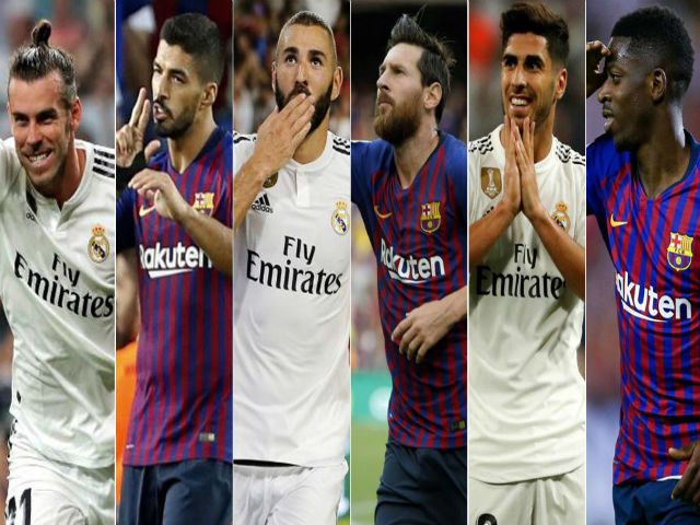 Bóng đá - Barca – Real công phá La Liga: 2 “đinh ba” MSD &amp; BBA bá đạo thế nào?