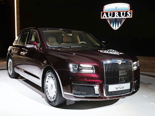 Tin tức ô tô - Ảnh thực tế Aurus Senat - "Rolls Royce" của nước Nga
