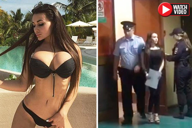 Cô gái Nga xinh đẹp gạ tình cảnh sát hòng thoát vi phạm giao thông - 1