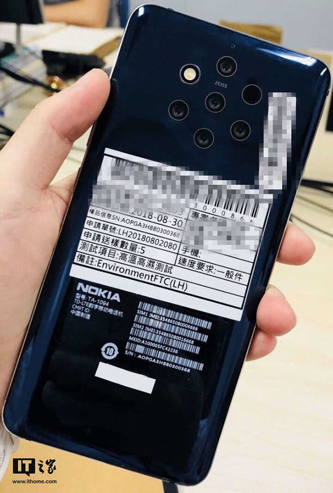 Ảnh Nokia 9 với 5 camera phía sau là cơn ác mộng cho Google - 1