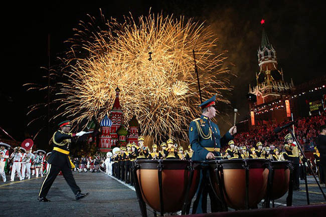 Mãn nhãn với lễ hội quân nhạc lớn nhất thế giới trên đất Nga - 1