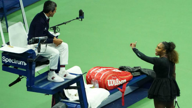 Tin thể thao HOT 10/9: Serena Williams nhận án phạt nặng - 1