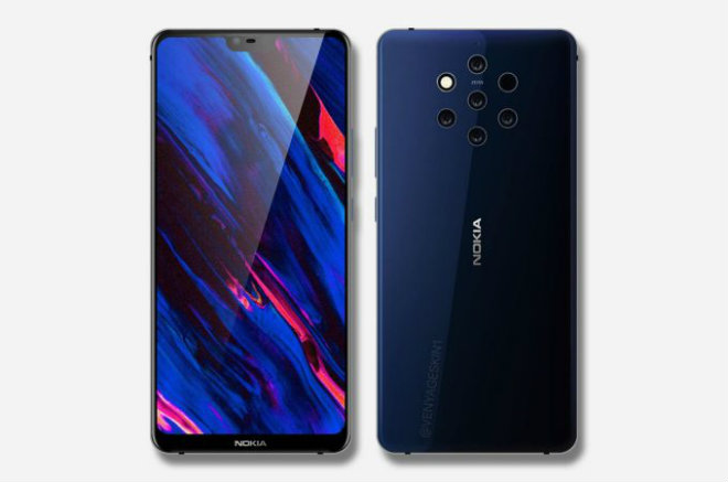 NÓNG: Rò rỉ Nokia 9 với ma trận camera, các đối thủ &#34;chóng mặt&#34; - 1