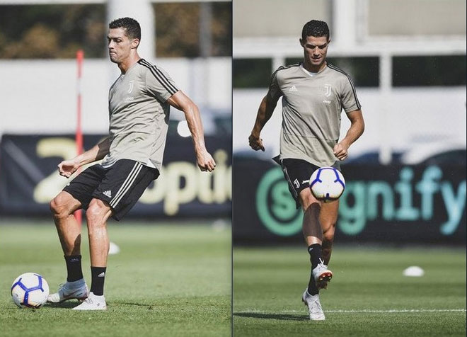 Ronaldo tập “bắn phá” dữ dội, dọa diệt kẻ ngáng đường Juventus - 2