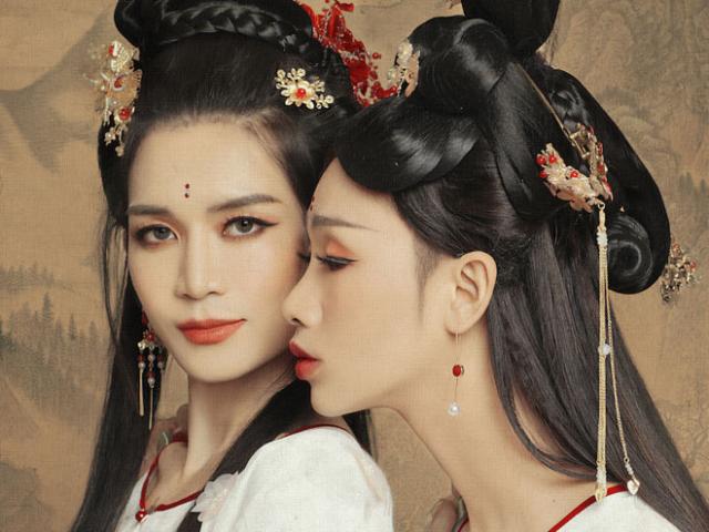 Giải trí - 2 "mỹ nhân" BB Trần và Hải Triều hoá thân làm chị Hằng