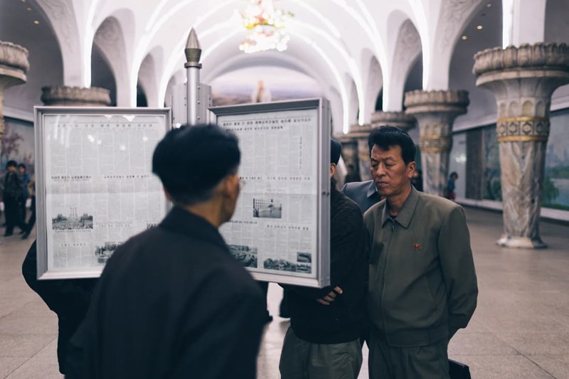 Chiêm ngưỡng ga tàu điện ngầm đáng kinh ngạc của Triều Tiên - 4