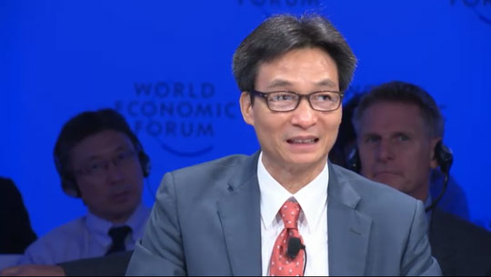 Phó Thủ tướng Vũ Đức Đam nói về chương trình sách giáo khoa mới tại WEF ASEAN - 2
