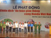 Bùng nổ các hoạt động trong “Chiến dịch An toàn giao thông cùng Honda Việt Nam”