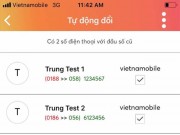 Công nghệ thông tin - Thêm một nhà mạng công bố ứng dụng chuyển SĐT 11 số trong danh bạ thành 10 số