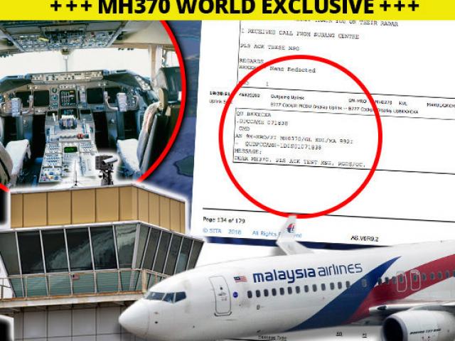 Bất ngờ công bố thông điệp gửi đến MH370 khi cơ trưởng không trả lời