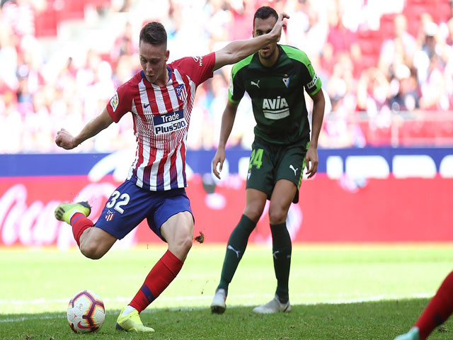 Bóng đá - Atletico Madrid - Eibar: 7 phút điên rồ, hú hồn phút bù giờ
