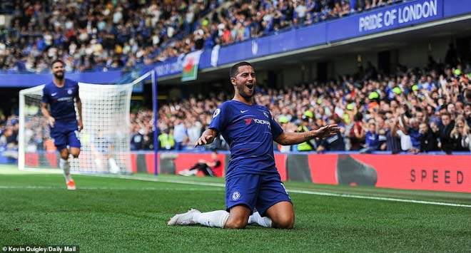 Chelsea rực lửa toàn thắng: Siêu nhân Hazard và ma thuật Sarri - 1