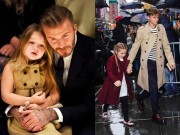 Bí quyết mặc đẹp - Bộ sưu tập áo khoác đẹp ngất ngây của con gái Beckham