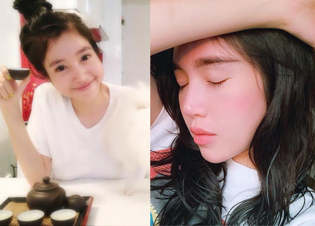 Elly Trần được đánh giá là vẫn rất xinh đẹp dù trút bỏ son phấn.