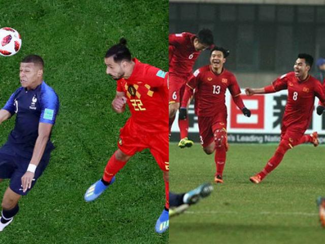 World Cup 2018 - Bảng xếp hạng FIFA tháng 9: Việt Nam hơn Thái Lan 20 bậc, Bỉ lên số 1