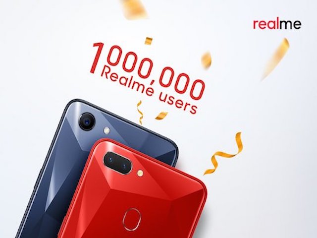 Điện thoại Realme của Oppo cán mốc 1 triệu người dùng tại Ấn Độ