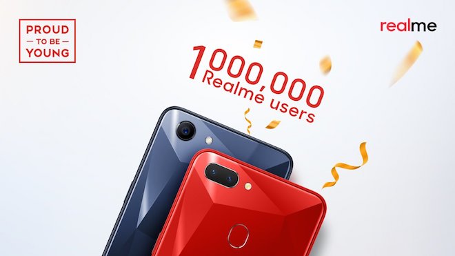 Điện thoại Realme của Oppo cán mốc 1 triệu người dùng tại Ấn Độ - 1