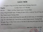 Tin tức trong ngày - Công an Thanh Hóa thông tin vụ viết Facebook bị mời lên làm việc