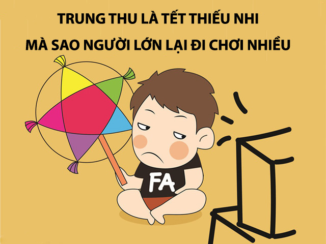 Tranh vui - Nỗi lòng của hội FA trong ngày Trung thu