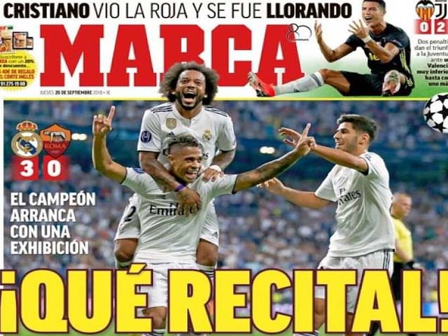 Bóng đá - Ronaldo ăn thẻ đỏ: Báo Tây Ban Nha công kích, "người phán xử" giải oan