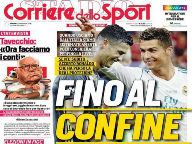 Ronaldo rời Real là “bão tố”: UEFA “bắt nạt” Serie A, Juventus kêu trời