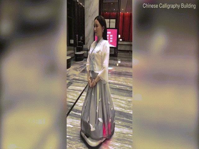 Thế giới - Khách sạn sang trọng TQ dùng "thánh nữ" robot đón khách